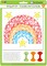 DIY Krafty Kids Rainbow Summer String Art Kit Kids Beginner Craft